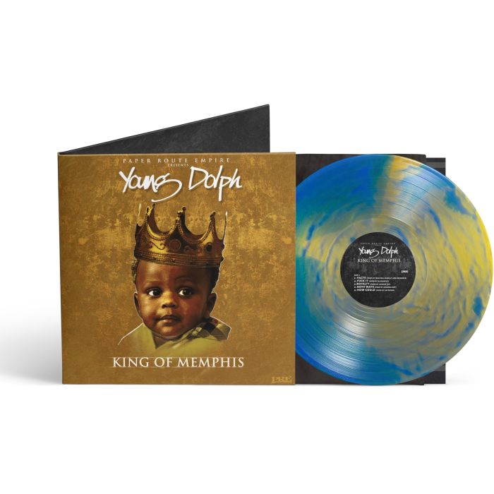 YOUNG DOLPH - KING OF MEMPHIS (10 YEAR ANNIV/BLUE/GOLD VINYL)