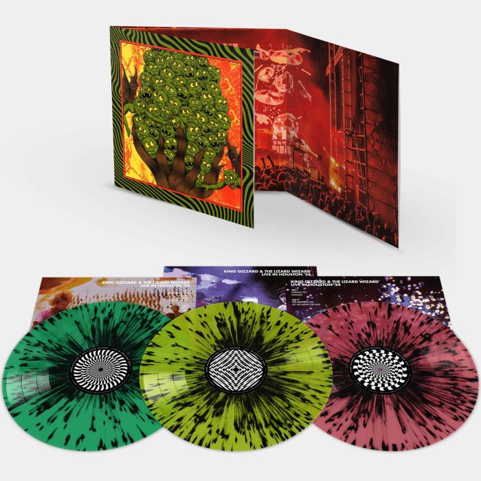 KING GIZZARD & THE LIZARD WIZARD - KING GIZZARD - LIVE IN HOUSTON '24 (3LP/SPLATTER VINYL)