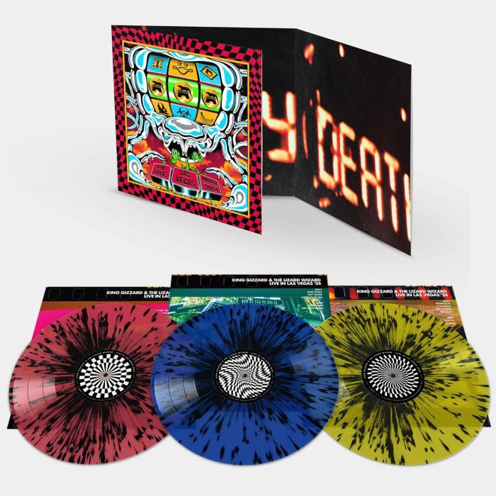 KING GIZZARD & THE LIZARD WIZARD - KING GIZZARD - LIVE IN LAS VEGAS 24 (SPLATTER VINYL)
