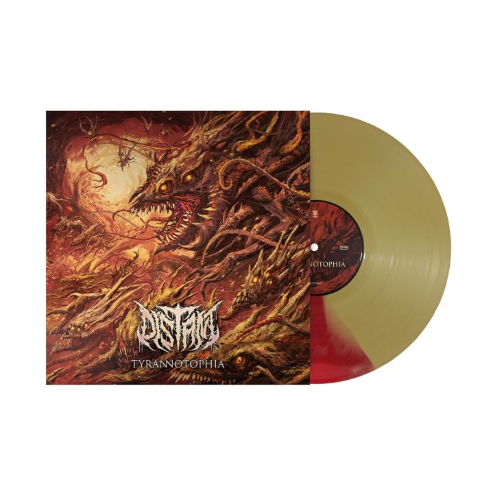 DISTANT - TYRANNOTOPHIA REDUX (RED/GOLD COLOUR IN COLOUR VINYL)