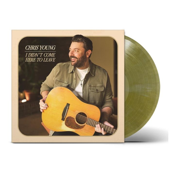 CHRIS YOUNG - I DIDN’T COME HERE TO LEAVE (BOOTS ON THE GROUND GREEN VINYL)