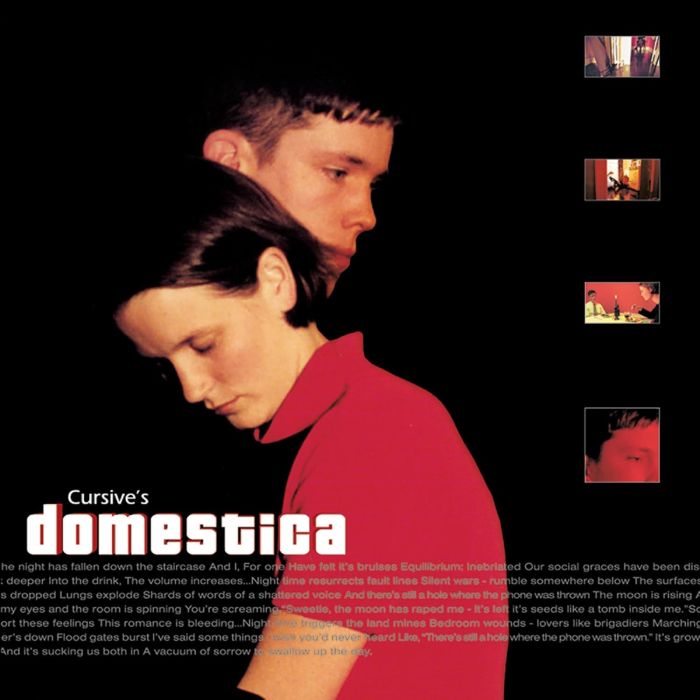 CURSIVE - DOMESTICA (RED SMOKE VINYL)