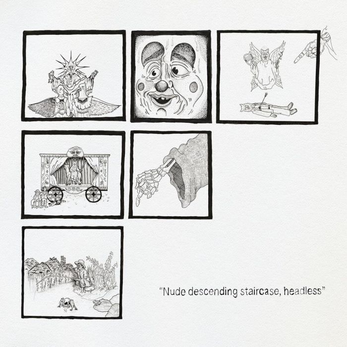 TEEN SUICIDE - NUDE DESCENDING STAIRCASE HEADLESS