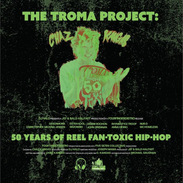 CHAZ KANGAS - TROMA PROJECT: 50 YEARS OF REEL FAN-TOXIC (GREEN VINYL)