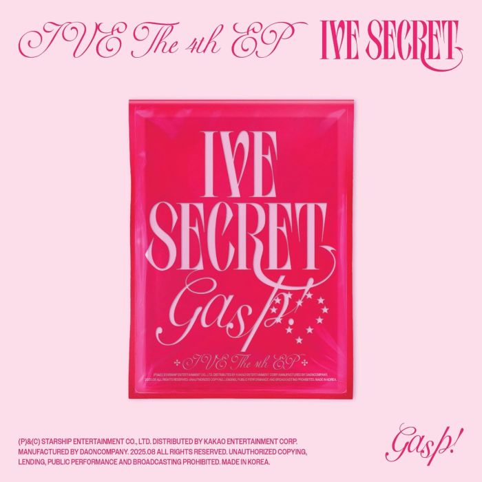 IVE - IVE THE 4TH EP IVE SECRET (GASP! VER.)