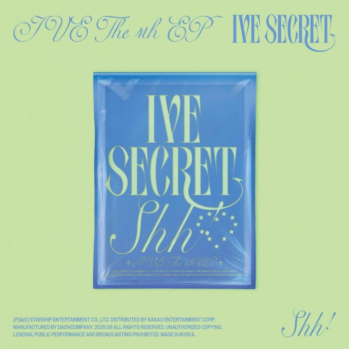 IVE - IVE THE 4TH EP IVE SECRET (SHH VER.)