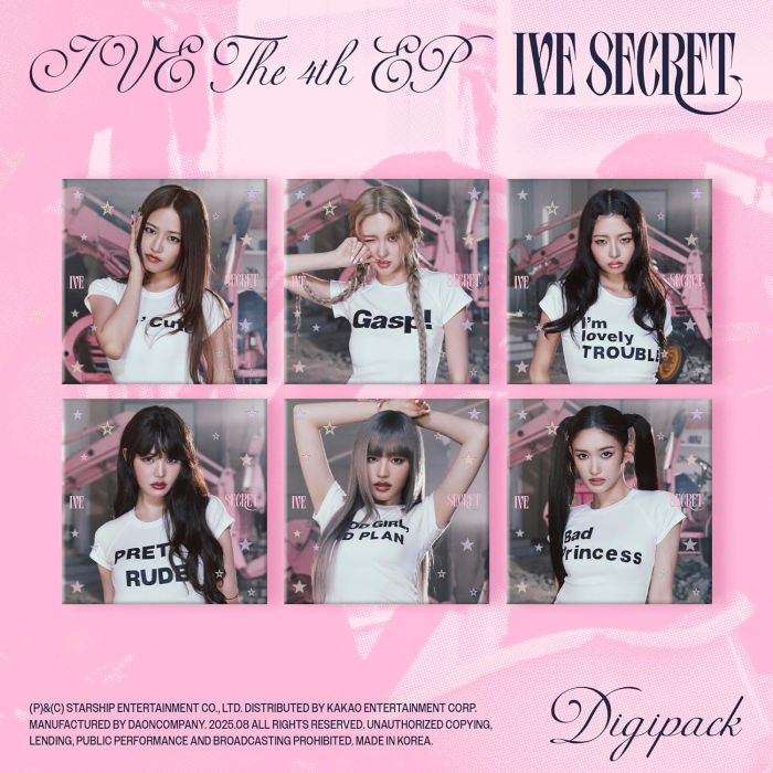 IVE - IVE THE 4TH EP IVE SECRET (DIGIPACK)
