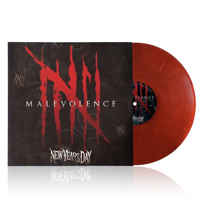 NEW YEARS DAY - MALEVOLENCE (10TH ANNIVERSARY EDITION/CRIMSON VINYL)