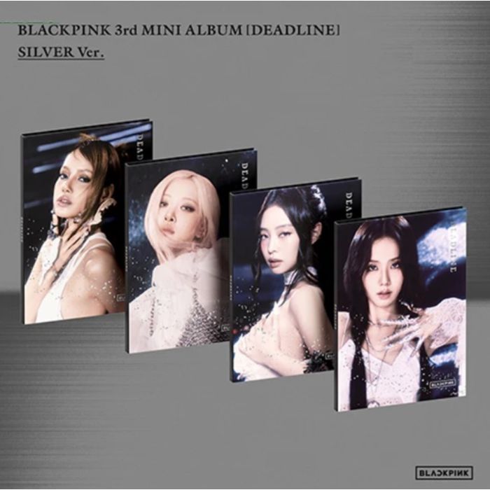 BLACKPINK - DEADLINE-BLACKPINK THE 3RD MINI ALBUM (SILVER VER.-JISOO)