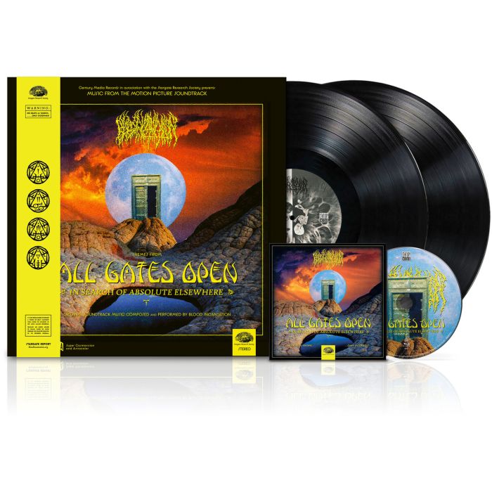 BLOOD INCANTATION - ALL GATES OPEN (OST) (2LP/BLU-RAY) (US VERSION)