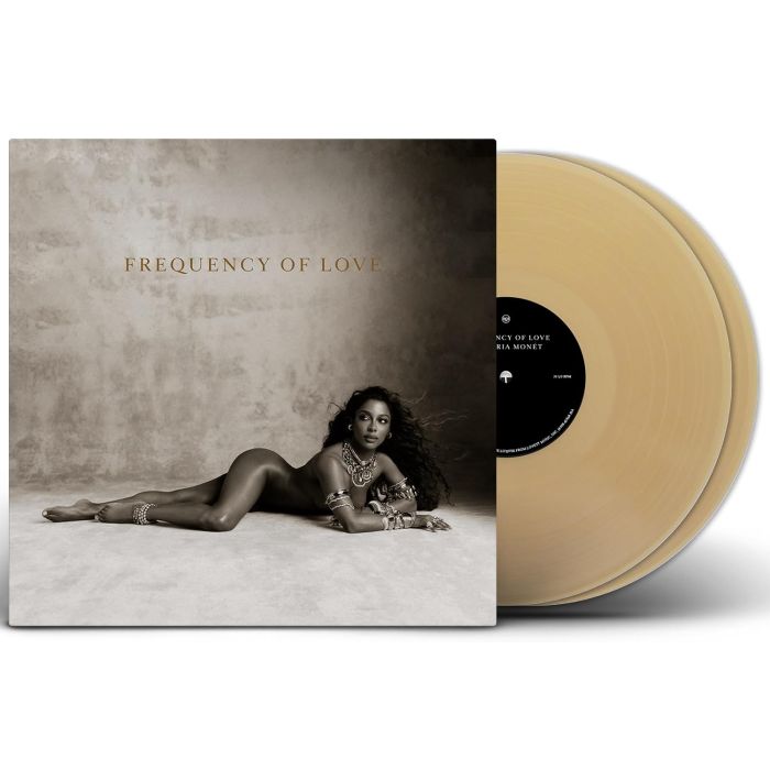 VICTORIA MONET - FREQUENCY OF LOVE (TRANSLUCENT TAN VINYL)