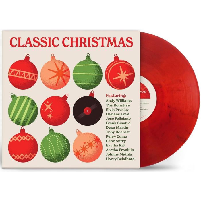 VARIOUS ARTISTS - CLASSIC CHRISTMAS (RED VINYL)