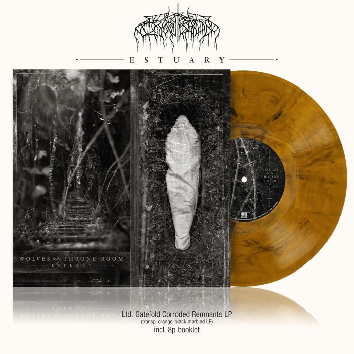 WOLVES IN THE THRONE ROOM - ESTUARY(TRANSPARENT ORANGE BLACK MARBLE VINYL)