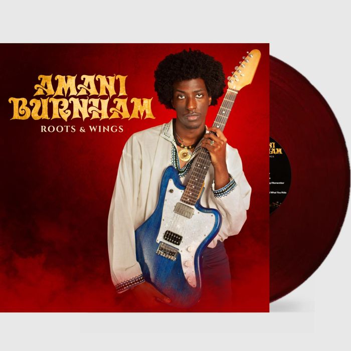 AMANI BURNHAM - ROOTS & WINGS (MAROON VINYL)