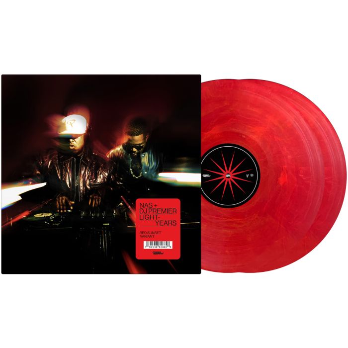 NAS - LIGHT-YEARS (RED SUNSET VINYL)