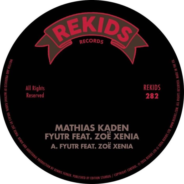 MATHIAS FEAT. ZOE XENIA KADEN - FYUTR (WITH DENNIS FERRER REMIX)