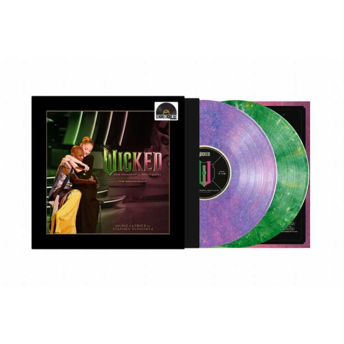 (RSD26) Ariana Grande; Cynthia Erivo - Wicked: One Wonderful Night (Live) (Soundtrack) [2LP] (Splatter Vinyl, unique cover art, limited, indie-exclusive)