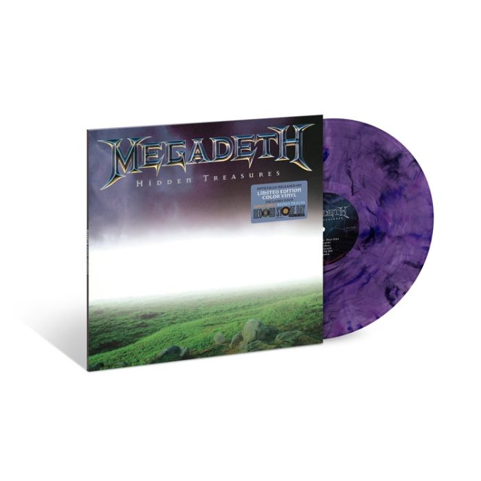 (RSD26) Megadeth - Hidden Treasures [LP] (Color Vinyl, remastered, alternate cover, limited to 6500, indie-exclusive)