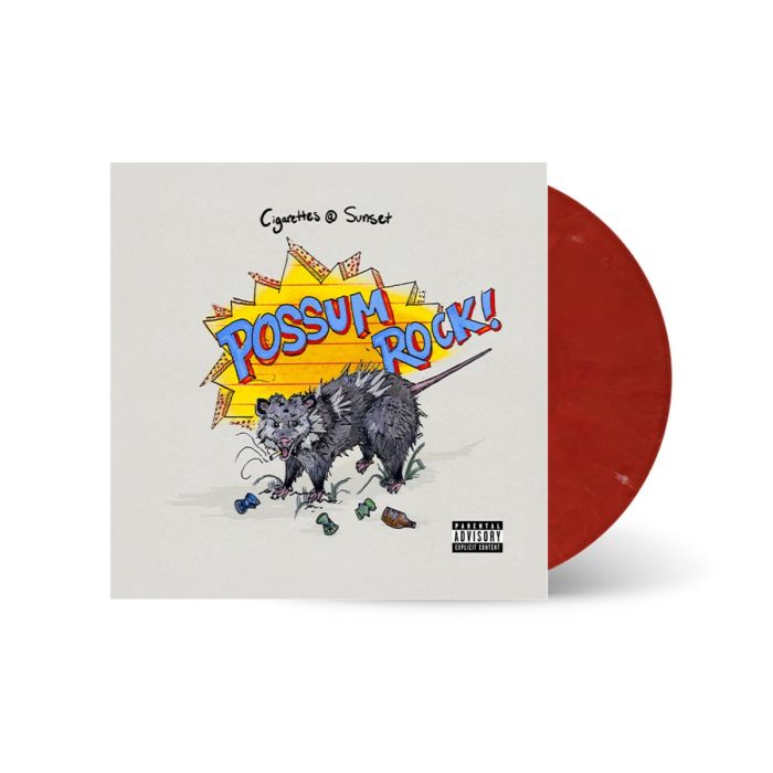 CIGARETTES @ SUNSET - POSSUM ROCK (RED VINYL)