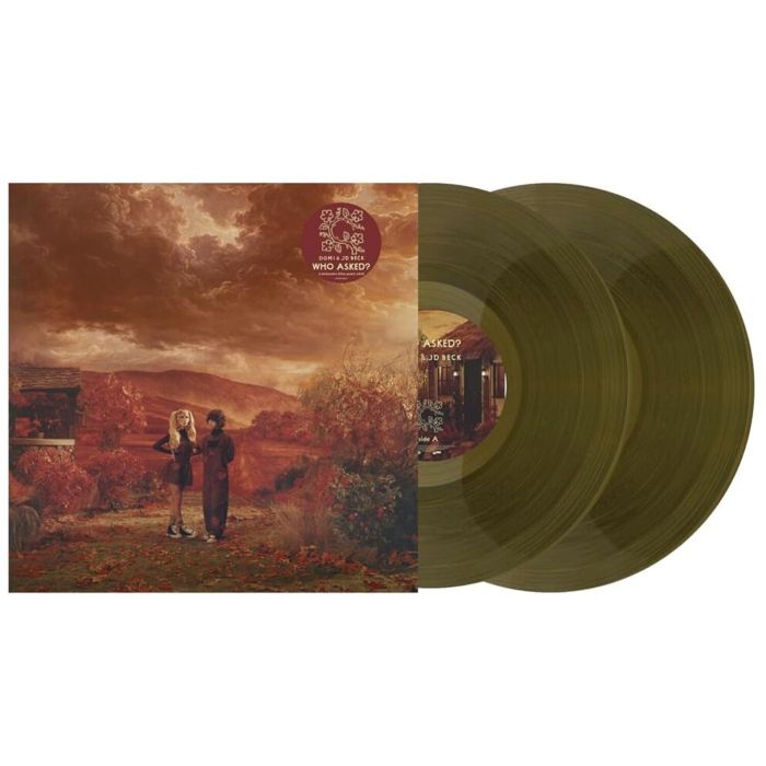 DOMI & JD BECK - WHO ASKED? (TRANSPARENT OLIVE GREEN VINYL)