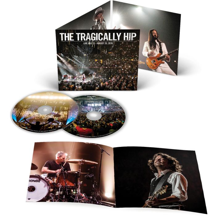 TRAGICALLY HIP - LIVE JULY 22 - AUGUST 20, 2016