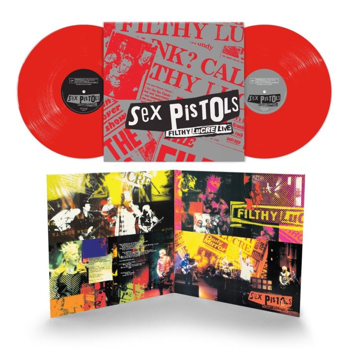 SEX PISTOLS - FILTHY LUCRE LIVE (30TH ANNIVERSARY) (RED VINYL)