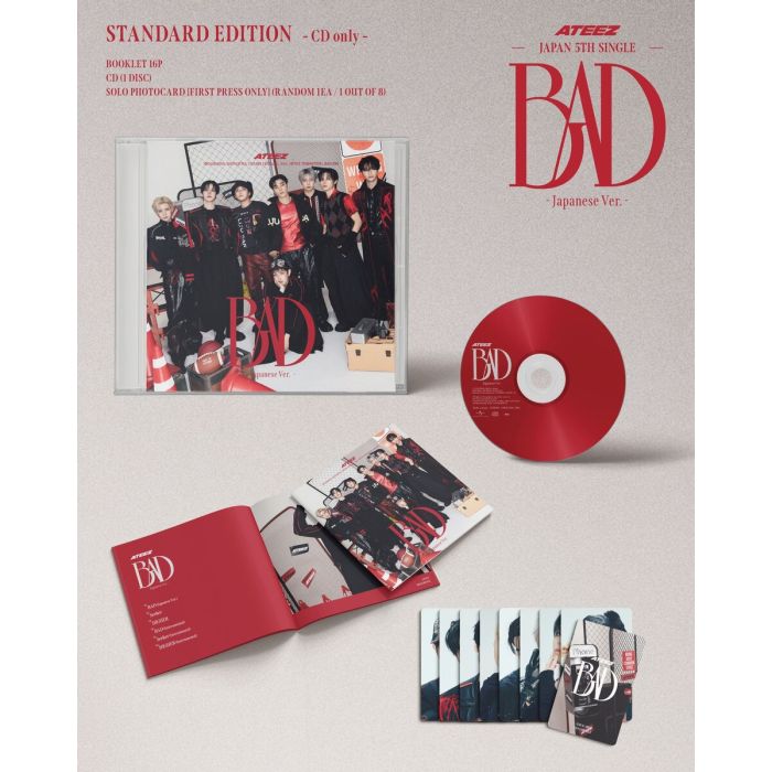 ATEEZ - BAD (JAPANESE VER.) (STANDARD EDITION)