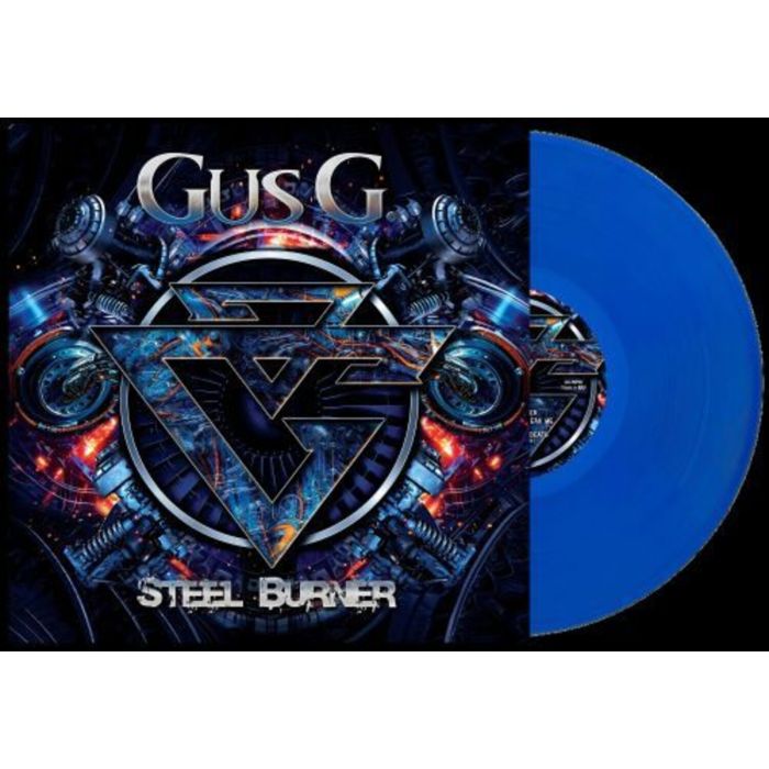 GUS G. - STEEL BURNER (BLUE VINYL)