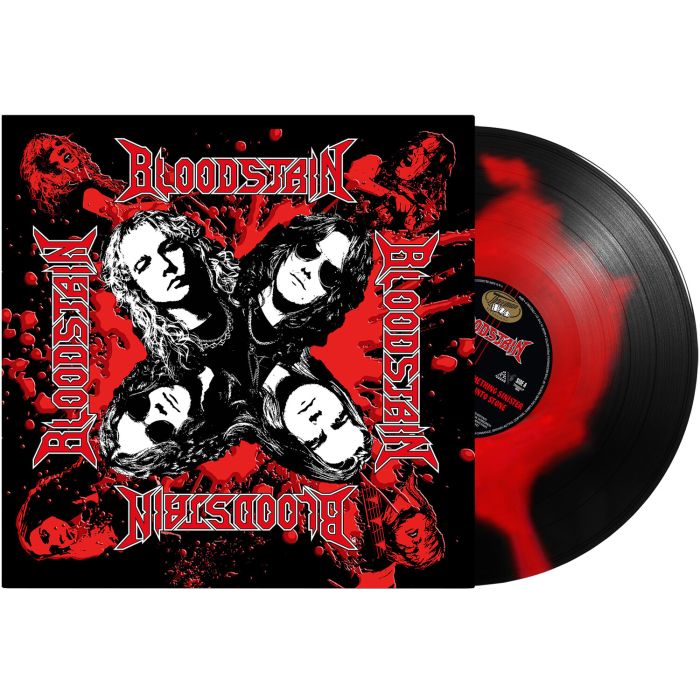 BLOODSTAIN - BLOODSTAIN (RED/BLACK INKSPOT VINYL)