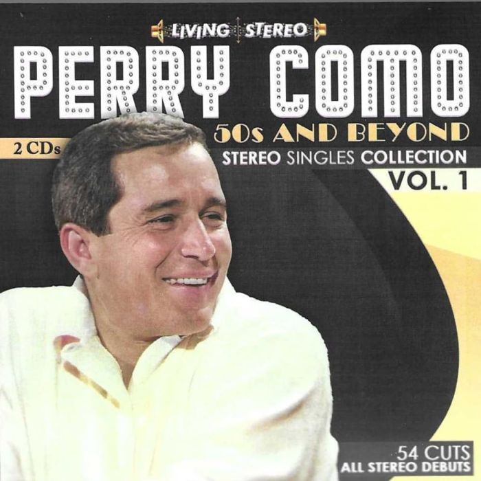 PERRY COMO - 50S & BEYOND - STEREO SINGLES COLLECTION, VOL. 1