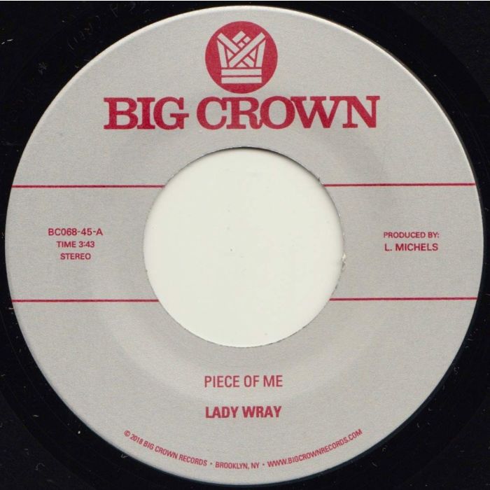 LADY WRAY - PIECE OF ME B/E COME ON IN