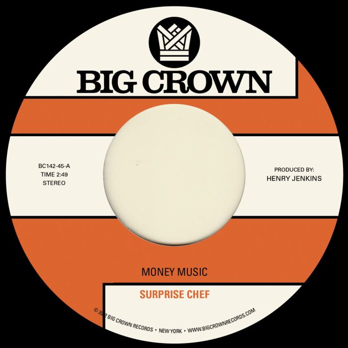 SURPRISE CHEF - MONEY MUSIC B/W SUBURBAN BREEZE