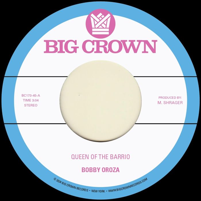 BOBBY OROZA - QUEEN OF THE BARRIO B/W GODDESS