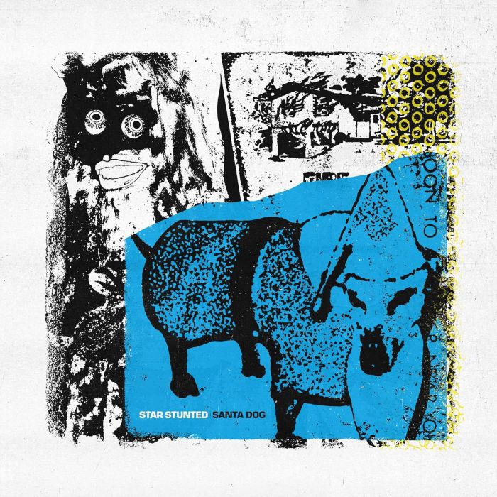 STAR STUNTED - SANTA DOG (YELLOW VINYL)