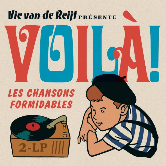 VARIOUS ARTISTS - VOILA! LES CHANSONS FORMIDABLES (BLUE & RED VINYL/2LP)