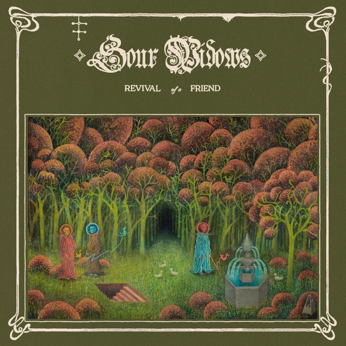 SOUR WIDOWS - REVIVAL OF A FRIEND (INSOMNIA/RED BASE, BLACK MARBLE, PURPLE SPLA