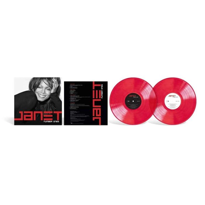 JANET JACKSON - NUMBER ONES (TRANSLUCENT RED VINYL)