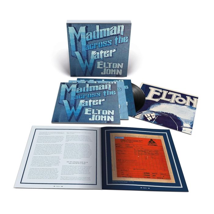 ELTON JOHN - MADMAN ACROSS THE WATER (50TH ANNIVERSARY/4LP BOX SET)
