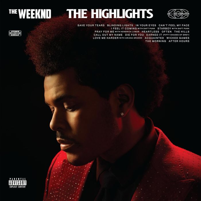 WEEKND - HIGHLIGHTS (RED SPARKLE VINYL/2LP)