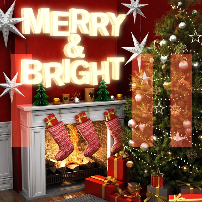 VARIOUS ARTISTS - MERRY & BRIGHT (PURPLE VINYL)