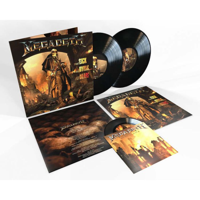 MEGADETH The Sick, the Dying... and the Dead! (INDIE 2xLP+7")