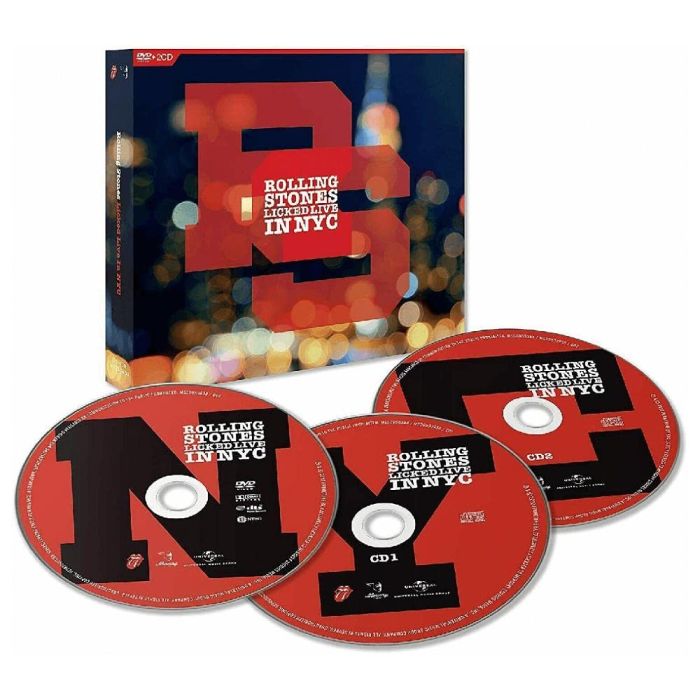 [2CD/DVD] ROLLING STONES - LICKED LIVE IN NYC