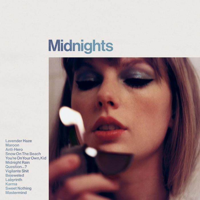 TAYLOR SWIFT - MIDNIGHTS (MOONSTONE BLUE VINYL)