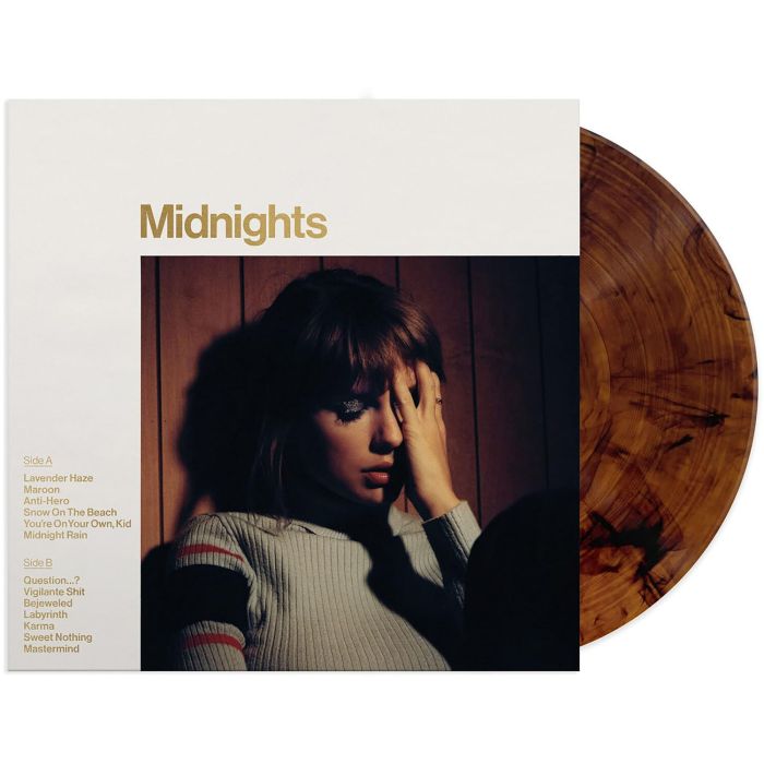 TAYLOR SWIFT - MIDNIGHTS (MAHOGANY COLOR VINYL)