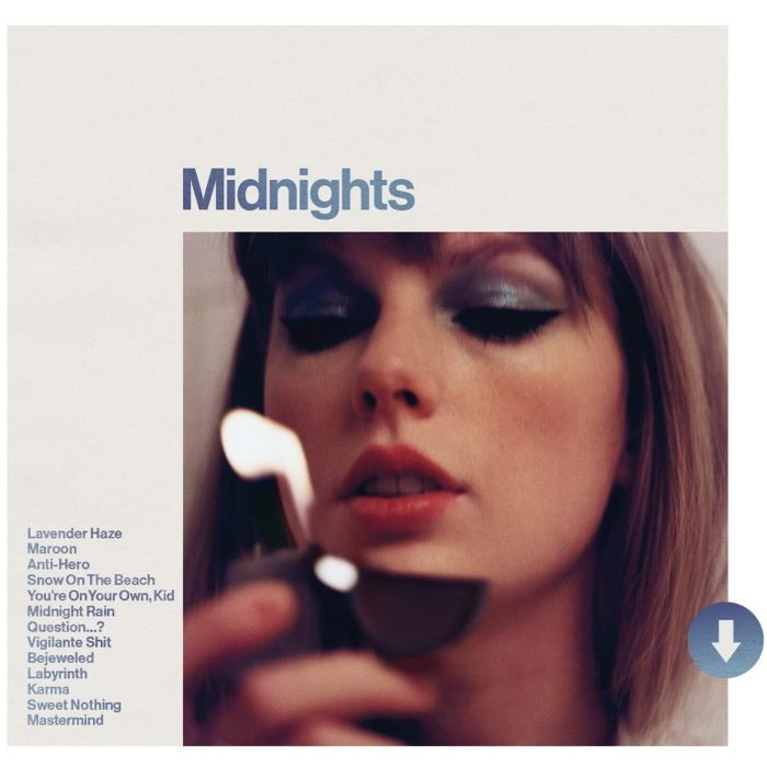 TAYLOR SWIFT - MIDNIGHTS (MOONSTONE BLUE CD)