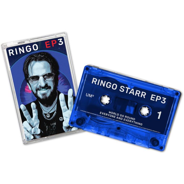 RINGO STARR - EP3 (TRANSLUCENT ROYAL BLUE CASSETTE)