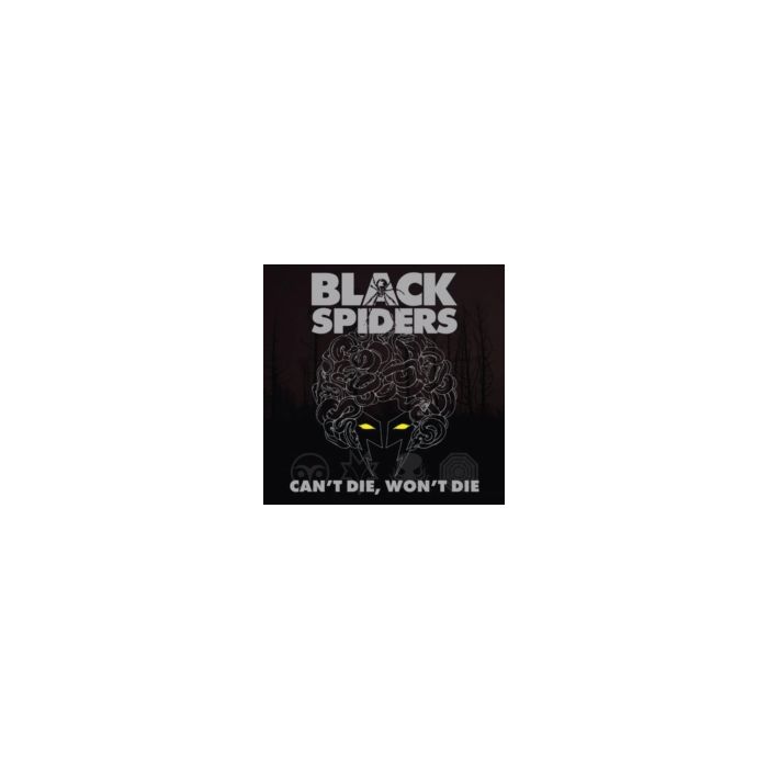 BLACK SPIDERS - CAN'T DIE, WON'T DIE (COLOR VINYL) (IMPORT)