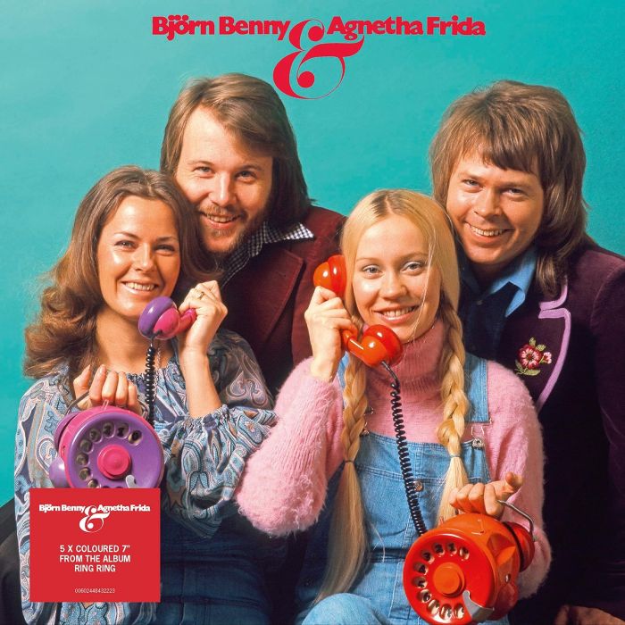 ABBA - RING RING: 50TH ANNIVERSARY (5XCOLOR-7INCH)