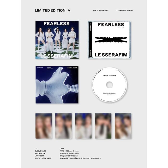 LE SSERAFIM - FEARLESS (LIMITED EDITION A)