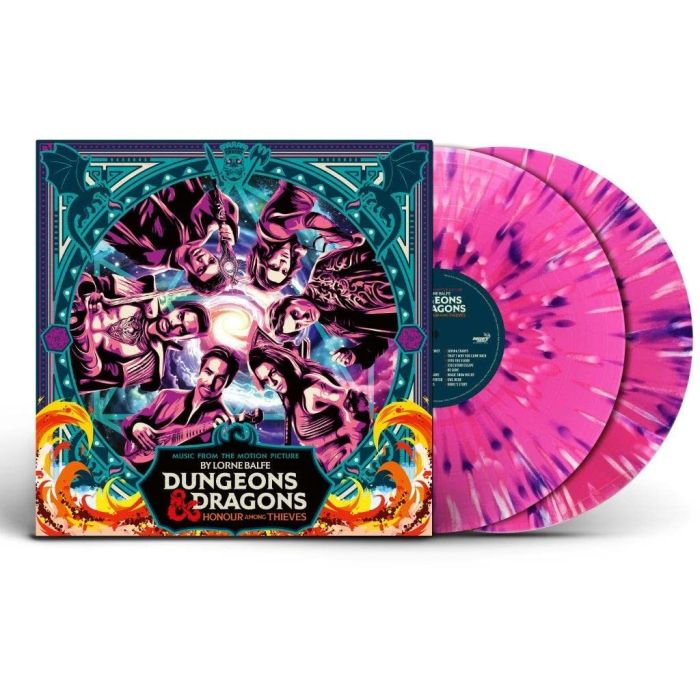 LORNE BALFE - DUNGEONS & DRAGONS: HONOUR AMONG THIEVES (RED W/ BLACK DUST VINYL